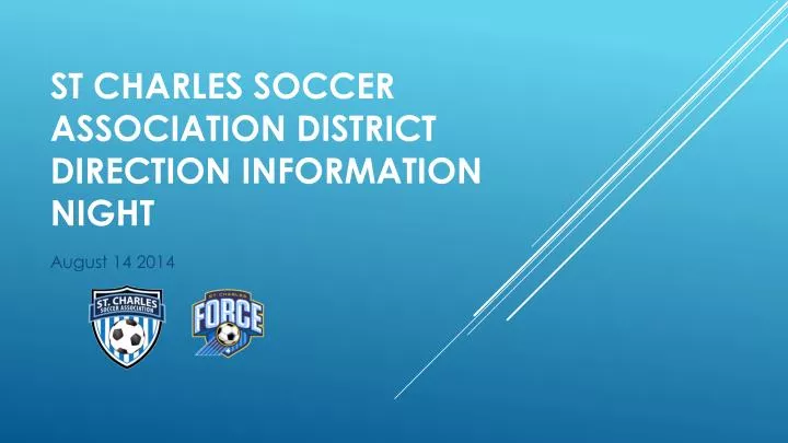 st charles soccer association district direction information night
