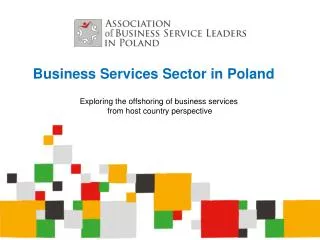 Business Services Sector in Poland