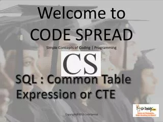 Welcome to CODE SPREAD Simple Concepts of Coding | Programming