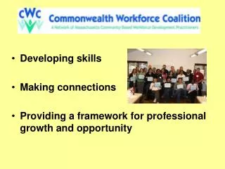 Developing skills Making connections