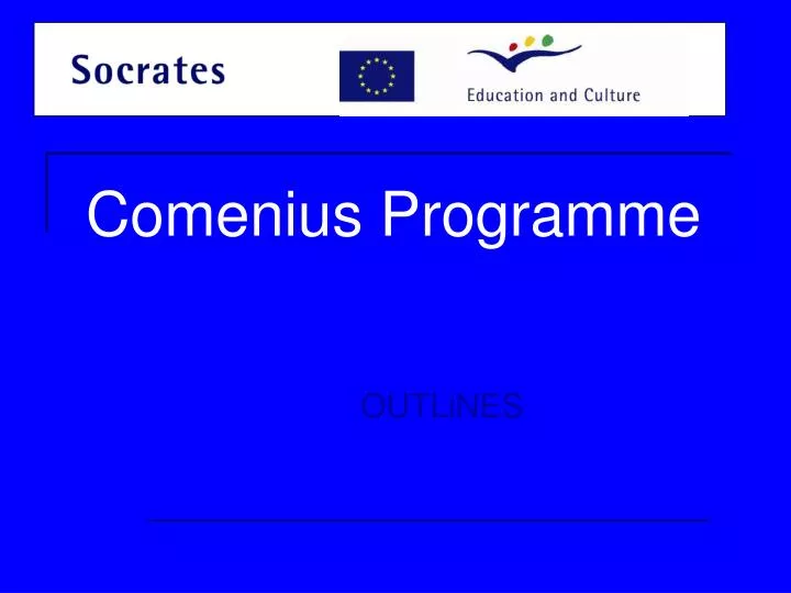 comenius programme
