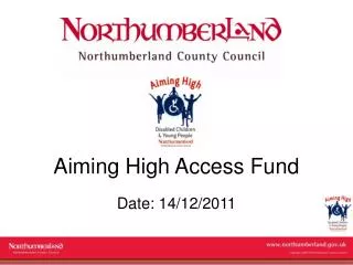 Aiming High Access Fund