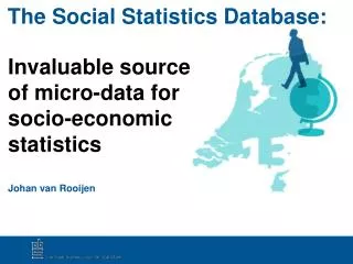The Social Statistics Database: