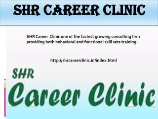 A leading Career Guidance by SHR Career Clinic