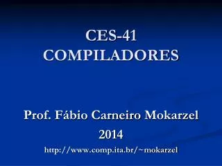 ces 41 compiladores