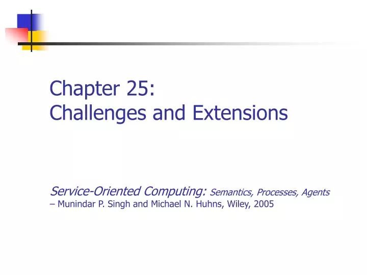 chapter 25 challenges and extensions