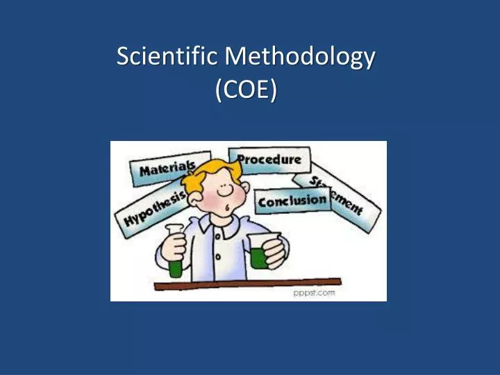 scientific methodology coe