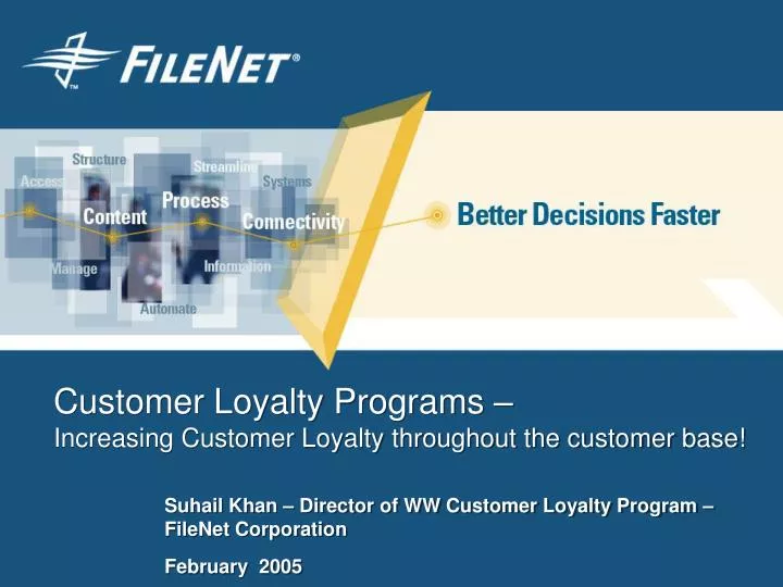 customer loyalty programs increasing customer loyalty throughout the customer base