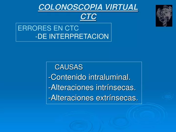 colonoscopia virtual ctc