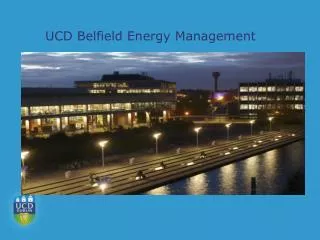 UCD Belfield Energy Management