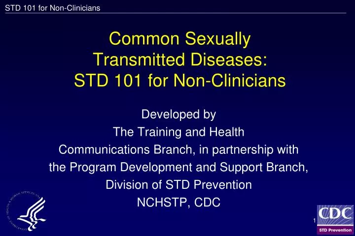 common sexually transmitted diseases std 101 for non clinicians
