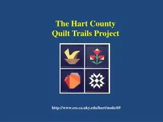 The Hart County Quilt Trails Project