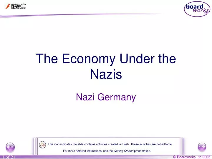 the economy under the nazis