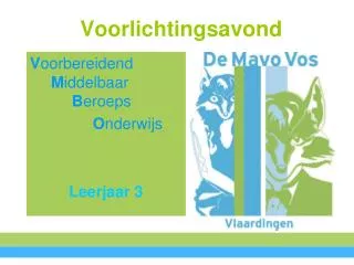 voorlichtingsavond