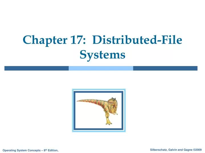 chapter 17 distributed file systems