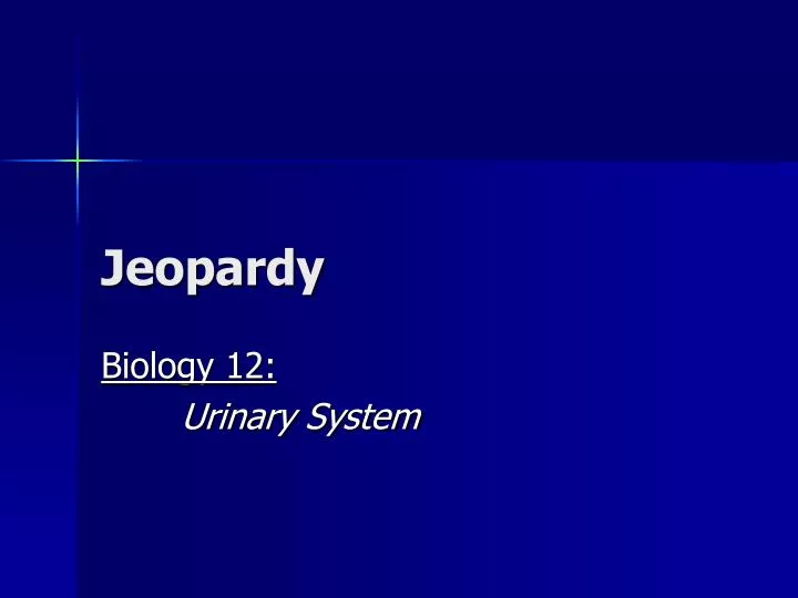 jeopardy