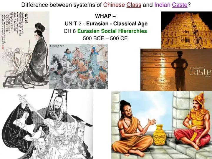 difference betwe e n systems of chinese class and indian caste