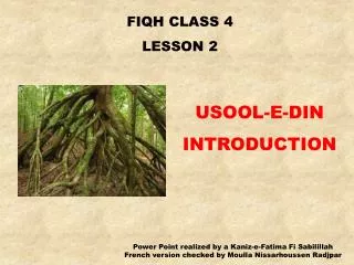 FIQH CLASS 4 LE SSON 2