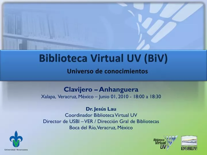 biblioteca virtual uv biv