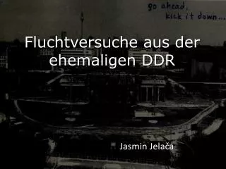 fluchtversuche aus der ehemaligen ddr