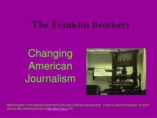 The Franklin Brothers