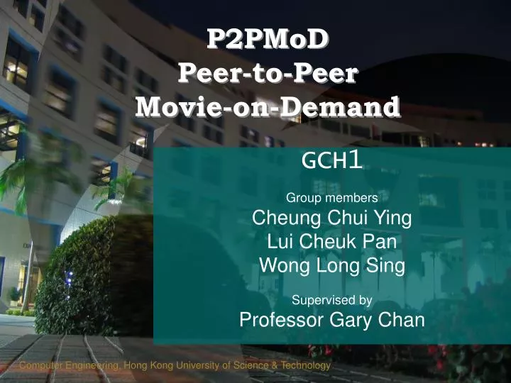 p2pmod peer to peer movie on demand