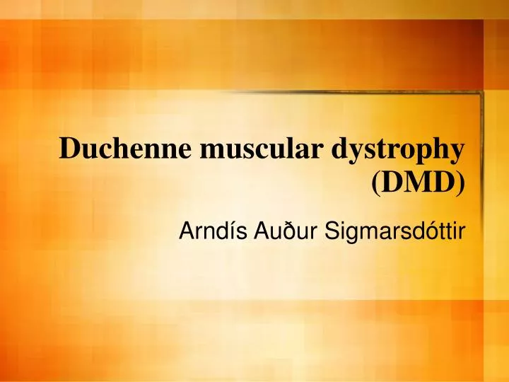 duchenne muscular dystrophy dmd