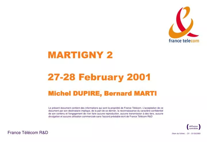 martigny 2 27 28 february 2001