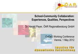 School-Community Collaboration: Experiences, Qualities, Perspectives