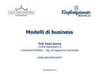 modelli di business