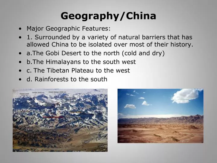geography china