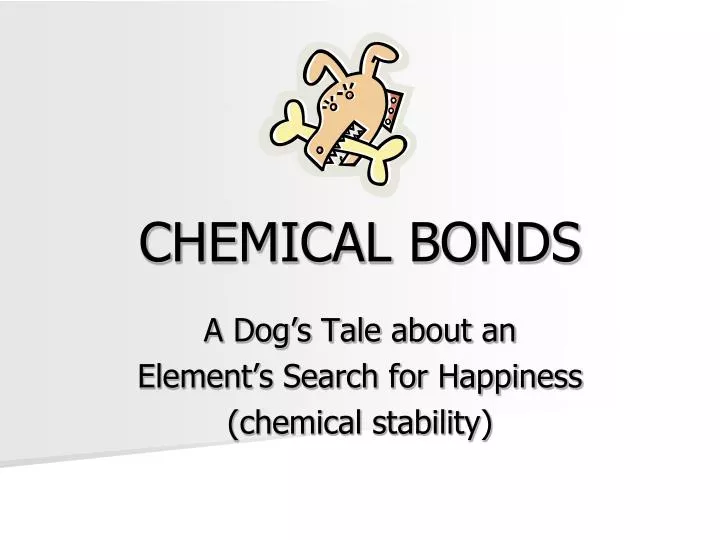 chemical bonds