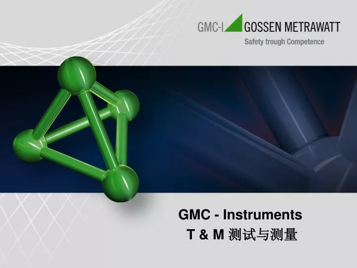 gmc instruments t m