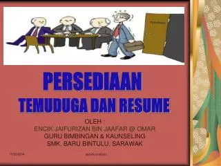 oleh encik jaifurizan bin jaafar @ omar guru bimbingan kaunseling smk baru bintulu sarawak