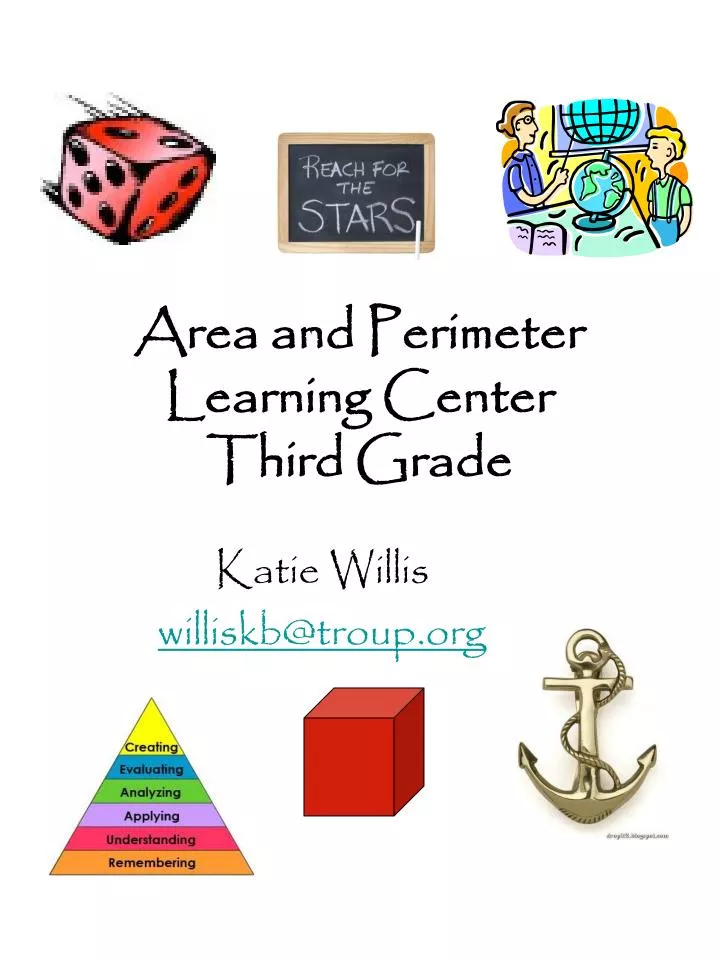 area and perimeter learning center third grade