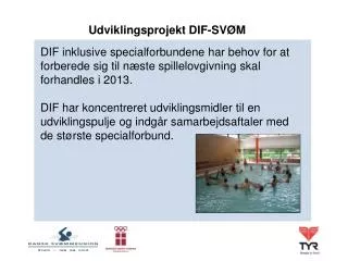 udviklingsprojekt dif sv m