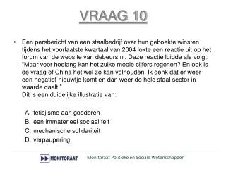 vraag 10