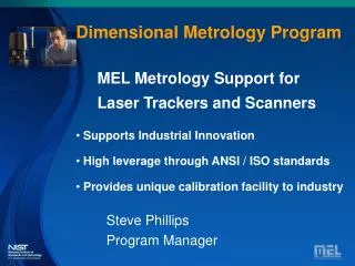 Dimensional Metrology Program