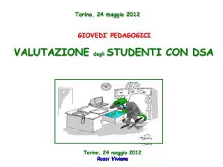valutazione degli studenti con dsa