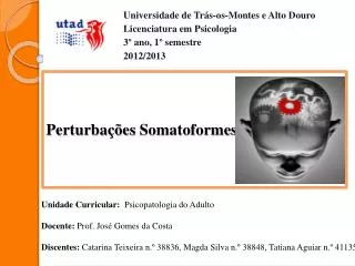 perturba es somatoformes