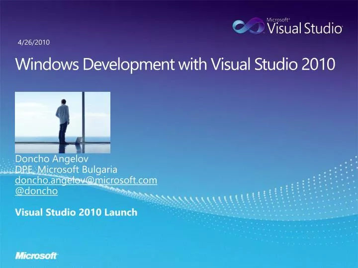 windows development with visual studio 2010