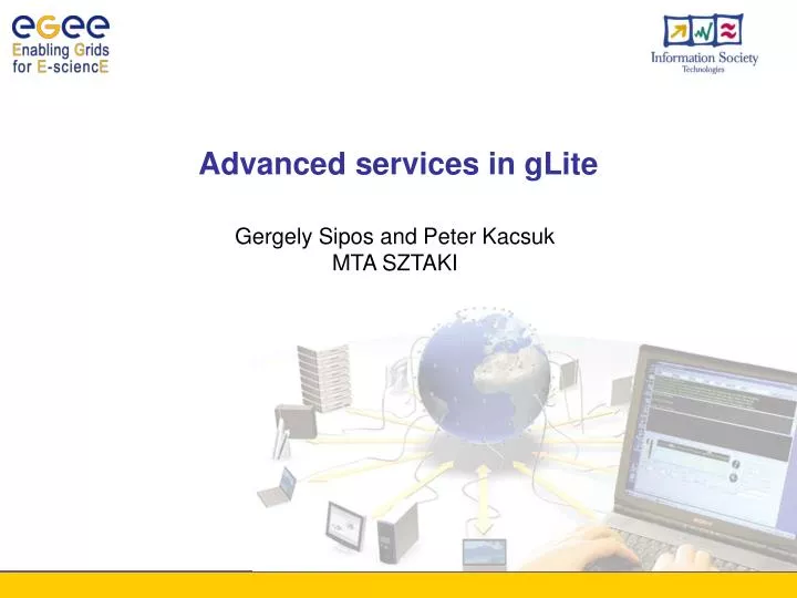 advanced services in glite