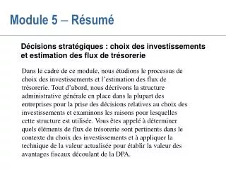 module 5 r sum