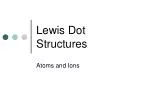 Lewis Dot Structures - slide 1