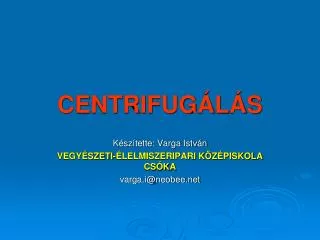 centrifug l s