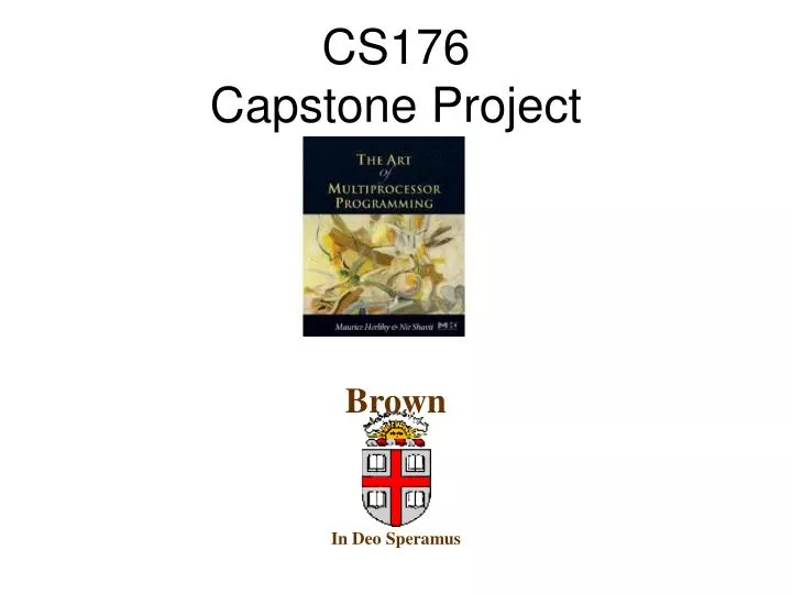 cs176 capstone project