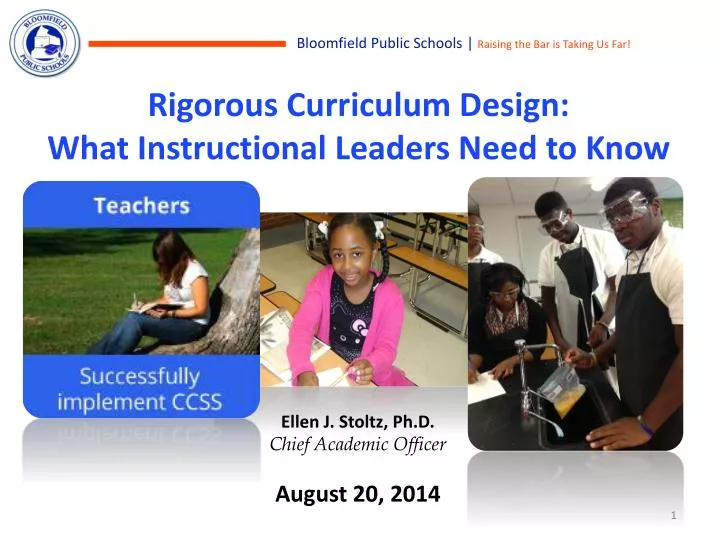 rigorous curriculum design what instructional leaders need to know