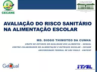 avalia o do risco sanit rio na alimenta o escolar