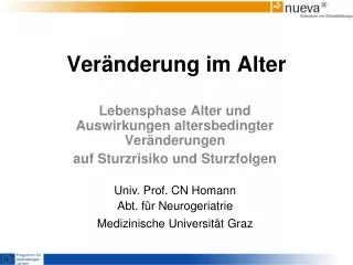 ver nderung im alter