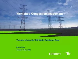 workshop congestiemanagement